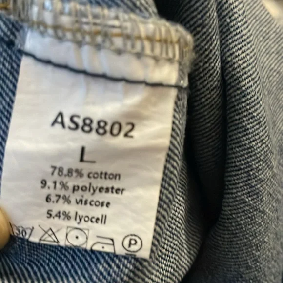 Jeans hoodie size L - Picture 5 of 5